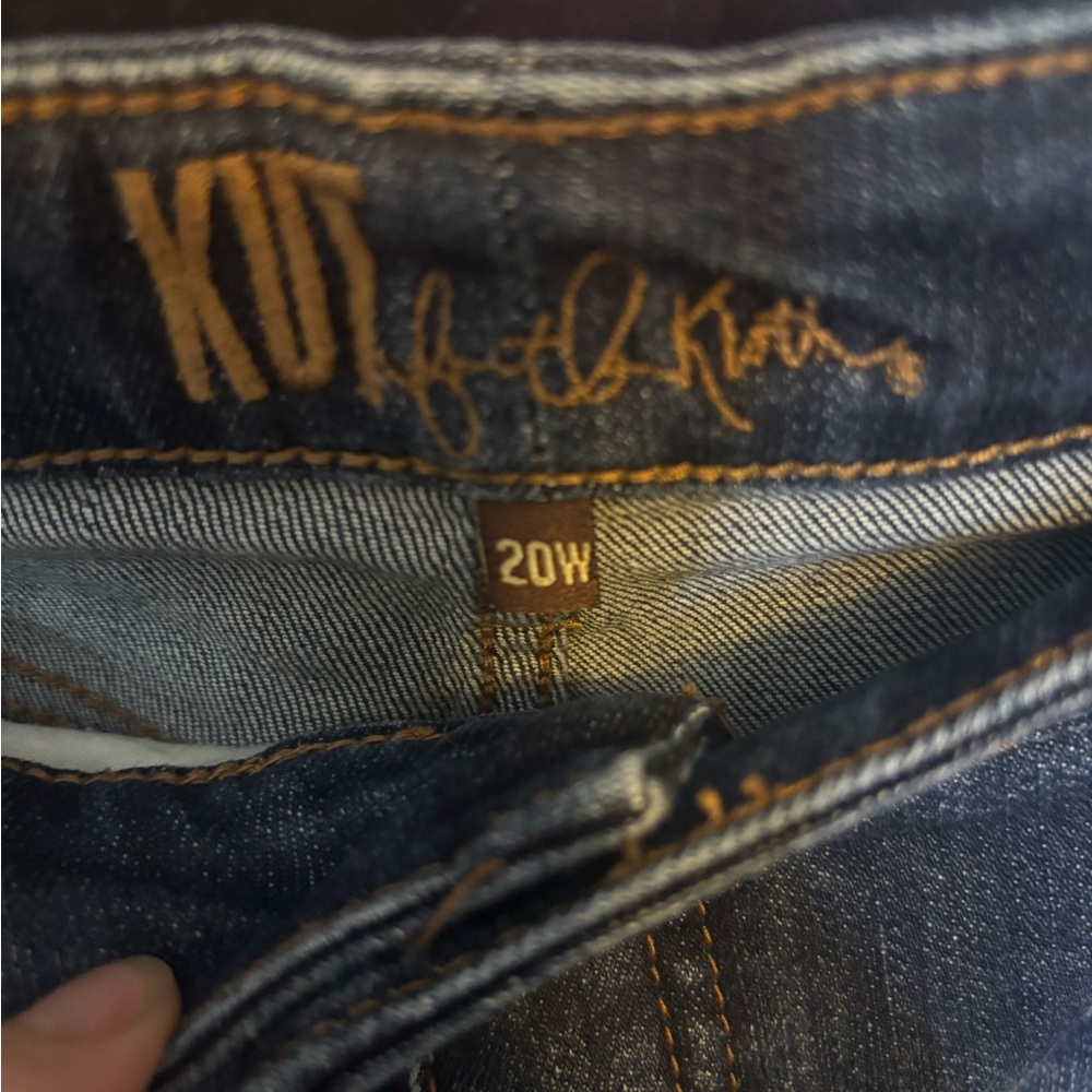 Kut from the Kloth Blue Jean Shorts - Picture 3 of 3